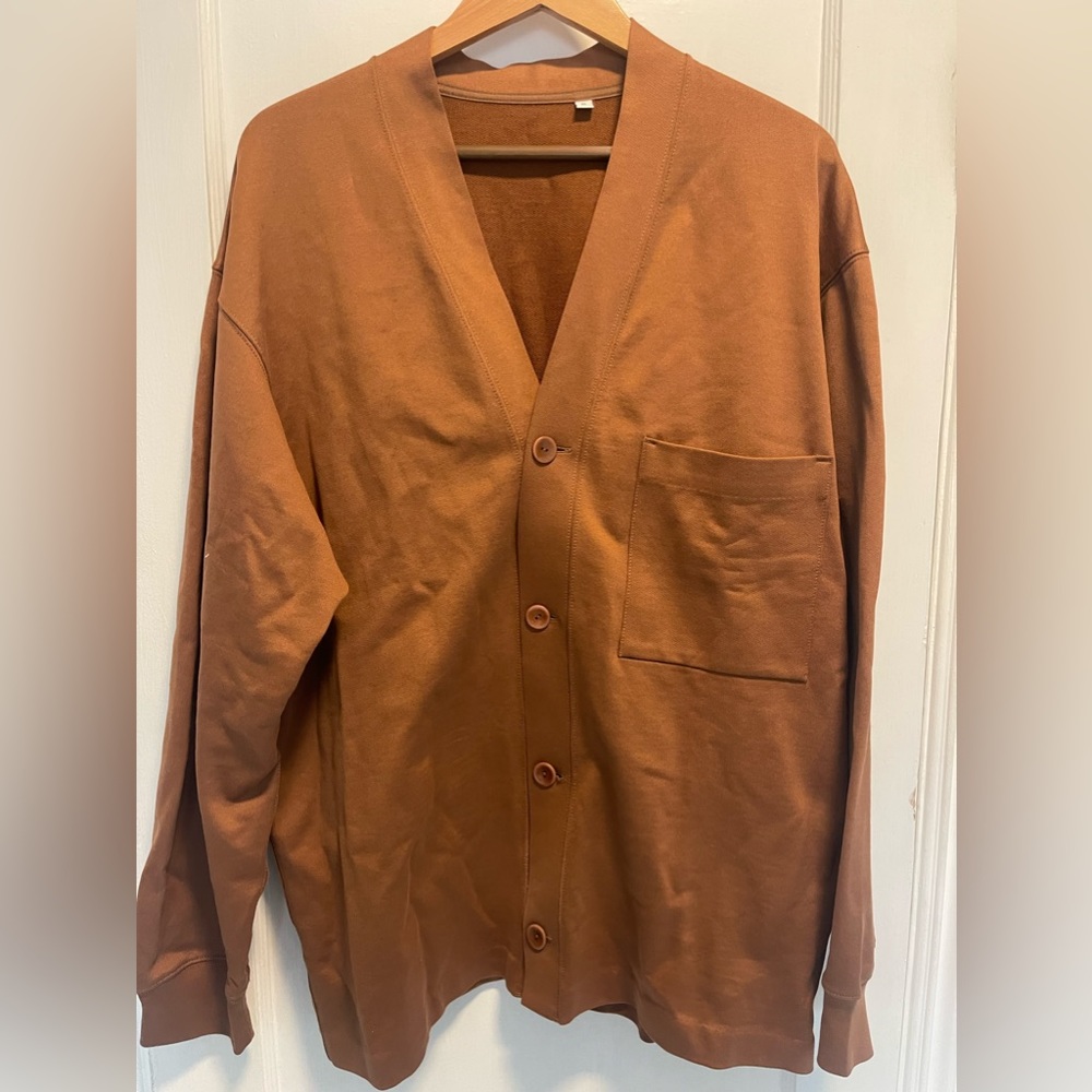 Uniqlo Caramel color cardigan size XL